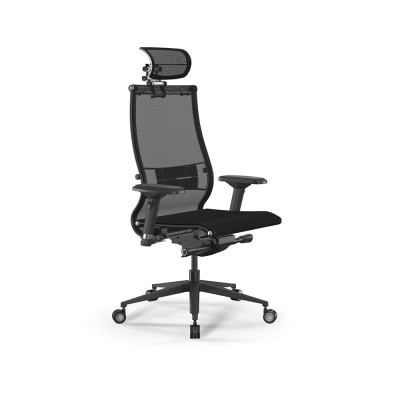 Кресло METTA Samurai Black Edition New (30.3.15.AA) (сетка черная)